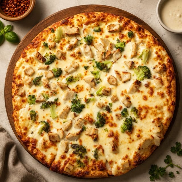 Alfredo Creamy Chicken 14 Inch.
